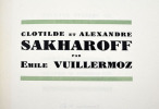 Clotilde et Alexandre Sakharoff.. VUILLERMOZ, Émile.