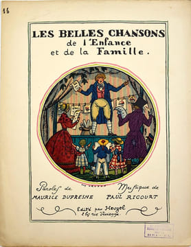 Les Belles Chansons de l'Enfance et de la Famille. 14. Souvenez-vous.. RICOURT Paul - DUFRESNE, Maurice [ARNOUX, Guy]