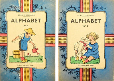 Alphabet n°1 - Alphabet n°2.