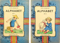 Alphabet n°1 - Alphabet n°2.