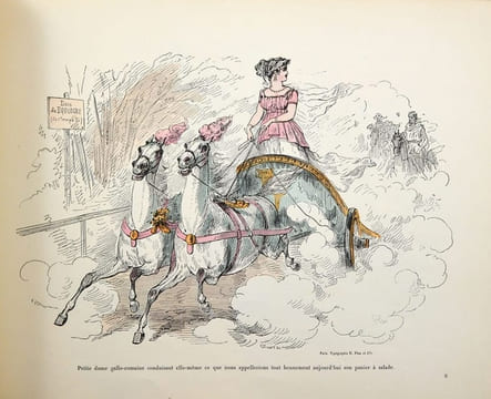 Les filles d'Ève. Album de travestissements plus ou moins historiques.. GRÉVIN, Alfred