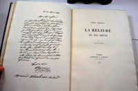 La Reliure du XIXe siècle.