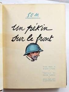 Un pékin sur le front.