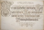 . [CALLIGRAPHIE ALLEMANDE]