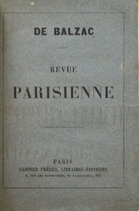Revue parisienne.
