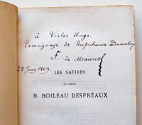 Les Satires, réimprimées conformément à l’édition de 1701 Dite édition favorite. Introduction et Notes de F. De Marescot.