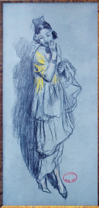 Femme à l’étole.