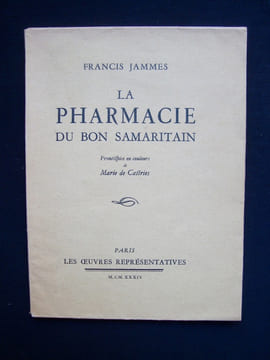 La Pharmacie du bon samaritain - . JAMMES (Francis) -