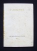 L'Absente - . STAINES (Charles-Robert) - 