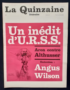 La Quinzaine littéraire - du 16 au 30 avril 1969 - N° 71 - 