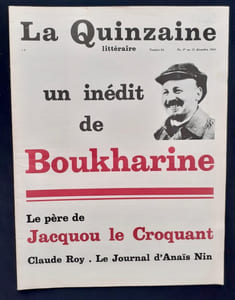 La Quinzaine littéraire - du 1er au 15 décembre 1969 - N° 84 - 