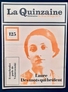 La Quinzaine littéraire - du 16 au 30 septembre 1971 - N° 125 - 