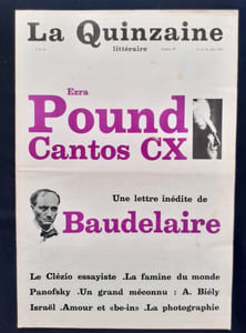 La Quinzaine littéraire - du 15 au 31 juin 1967 - N° 30 -