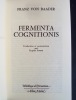 Fermenta Cognitionis - . BAADER (Franz Von) - 