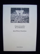 Carnet du jardin de la Madeleine -  par CHAMBON (Jean-Pierre) - (Marc Negri) -  - Image 1