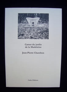 Carnet du jardin de la Madeleine -