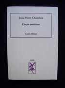 Corps antérieur -  par CHAMBON (Jean-Pierre) - 