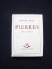 Pierres (Vers et Prose) - Textes rassemblés et présentés par Henri Guillemin - . HUGO (Victor) - GUILLEMIN (Henri)