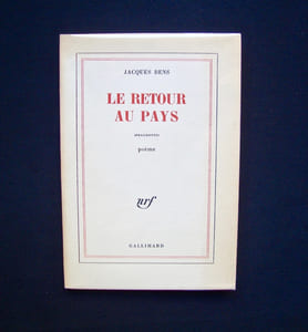 Le retour au pays - (Fragments) - poème -
