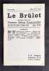 Le Brûlot - N°17 - Pamphlet rédigé par Gustave-Arthur Dassonville - Mars-Avril 1963 -. DASSONVILLE (Gustave-Arthur) - 