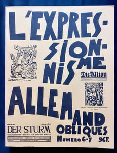 L'expressionnisme allemand - Obliques n°6-7 -