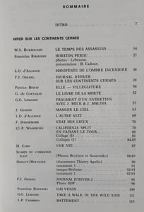 Cée - Numéro 7 - Hiver sur les continents cernés - 