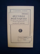 Oeuvres poétiques -  par THEOPHILE - 