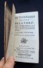 Dictionnaire abrégé de la Fable, pour l'intelligence des poètes, des tableaux et des statues, dont les sujets sont tirés de l'histoire poétique - . ...