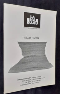 Clara Halter - La Règle du jeu -