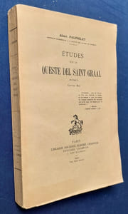 Etudes sur la Queste del Saint Graal, attribuée à Gautier Map -