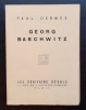 Georg Baschwitz - . DERMEE (Paul) - 