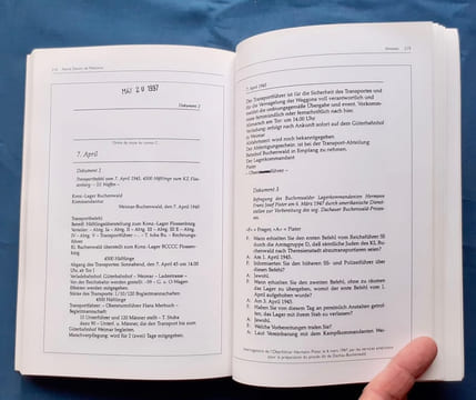 Notre devoir de mémoire - convoi de Buchenwald à Dachau du 7 au 28 avril 1945 - . BERTRAND (François) -