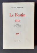 Le Festin nu -  par BURROUGHS (William) -   - Image 1