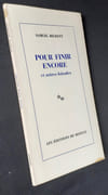 Pour en finir encore et autres foirades - par BECKETT (Samuel) - 