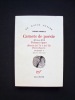 Carnets de poésie - 1971-1972 - Diaro del'71 del '72 - Poesie disperse -. MONTALE (Eugenio) - 