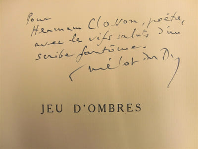 Jeu d'ombres - poème -