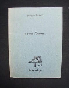 A perte d'homme ... -
