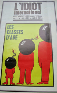 L'Idiot international N°5 - avril 1970 -