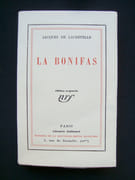 La Bonifas -  par LACRETELLE (Jacques de) -  - Image 1