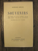 Souvenirs - Un peu de moi-même pour mes amis connus et inconnus -  par KIPLING (Rudyard) - - Image 1