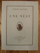 Une Nuit -  par BERNANOS (Georges) -  - Image 1