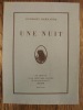 Une Nuit - . BERNANOS (Georges) - 