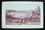 Three Sisters & Goat Island from Canada side - . (NIAGARA) - LITHOGRAPH - 