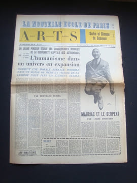 Arts - Lettres, spectacles, musique - N°795 du 9 novembre au 15 novembre 1960 - . GALLEY (Matthieu) - FROSSARD (André) - MALSON (Lucien) - GUIMARD ...
