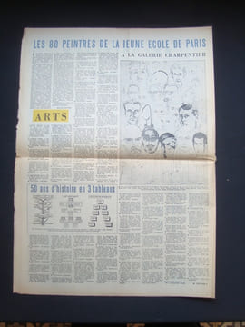 Arts - Lettres, spectacles, musique - N°795 du 9 novembre au 15 novembre 1960 - . GALLEY (Matthieu) - FROSSARD (André) - MALSON (Lucien) - GUIMARD ...