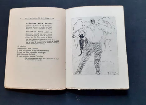 Les Mamelles de Tirésias - . APOLLINAIRE (Guillaume) - PICASSO -