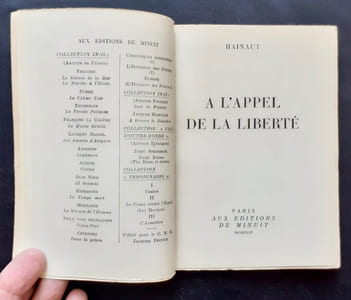 A l'appel de la liberté -