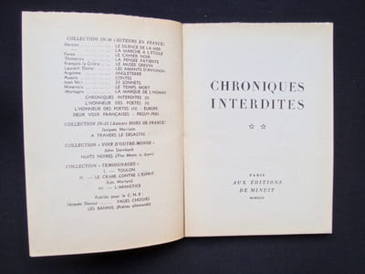 Nouvelles chroniques (Chroniques interdites II) -