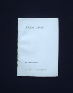 Ergo sum -