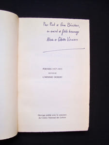 Poèmes 1927-1933, suivis de L'Homme désert -